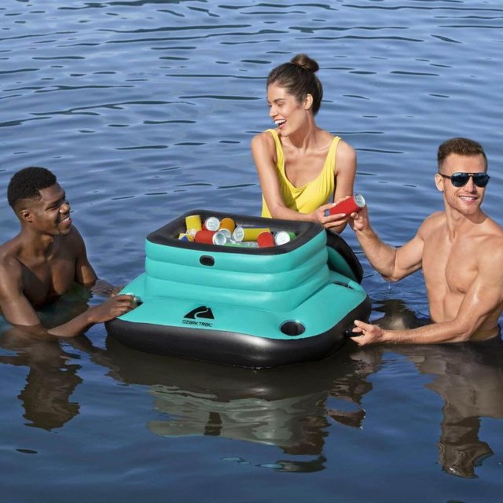 BRAND NEW sealed ozark trail floating insulated sport cooler (for pools / lakes)